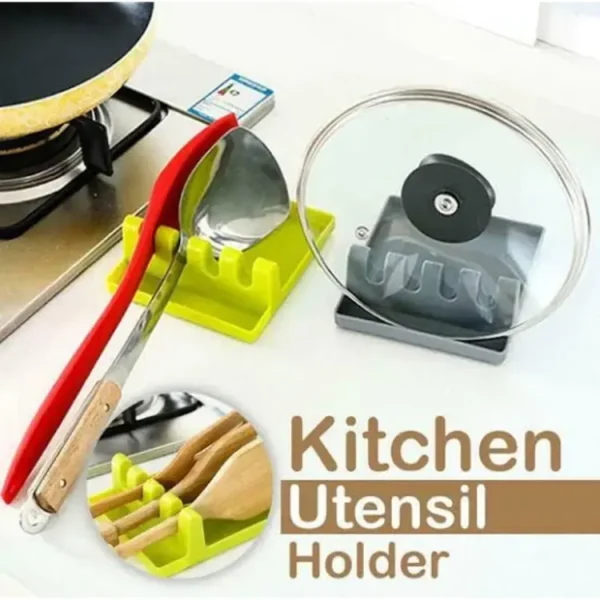 Spoon Rest For Kitchen (Kitchen Spoon Holder)