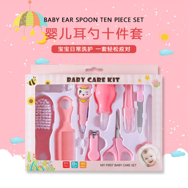 10 Pcs New-born Baby Kids Health Care Kit Set