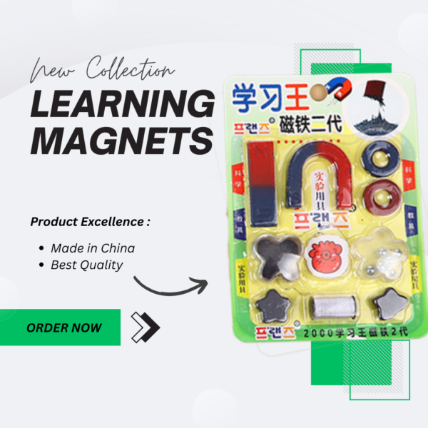 Special Learning Magnets Set for Science Experiments