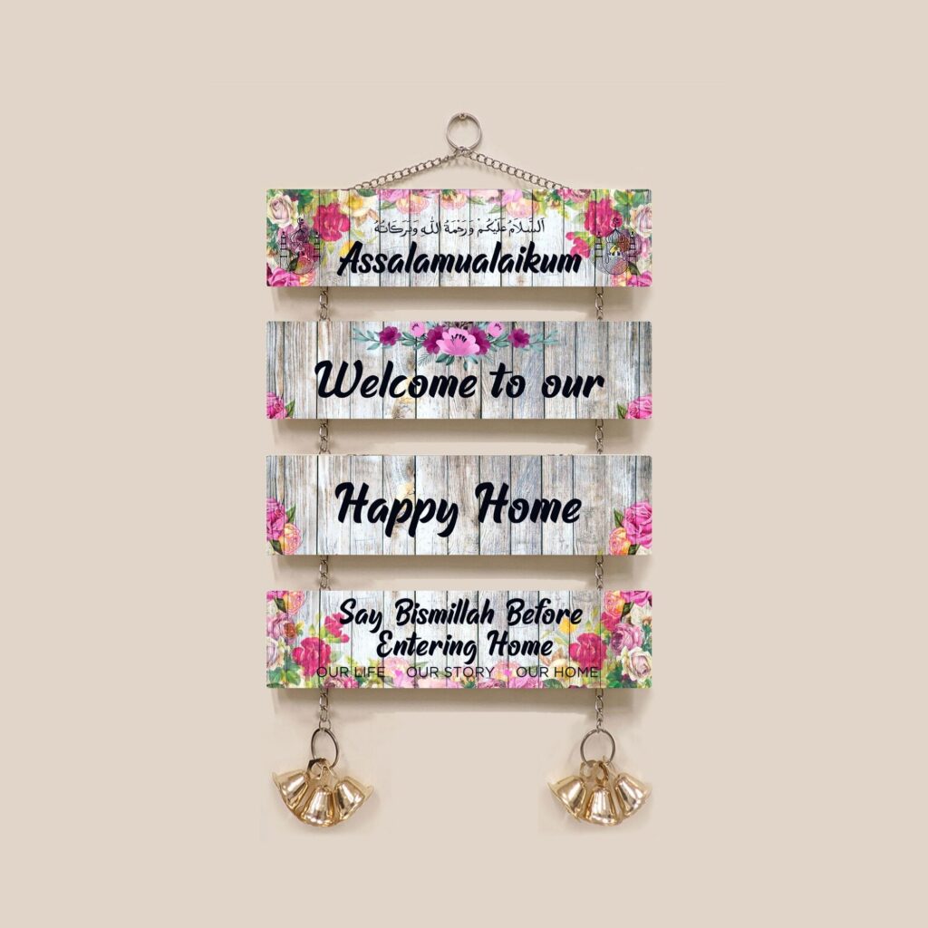 welcome to our swtte home Wall Hanging Wall Plaque Home Decoration Wall Canvas Poster For Wall Decoration Wall Canvas Print Canvas Painting For plaques - Art Decoration