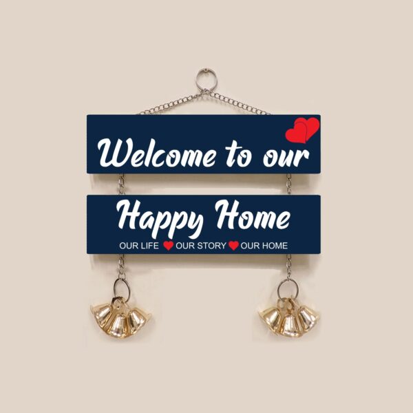 Welcome to Our Happy Home Wall Hanging Wall Plaque Home Decoration