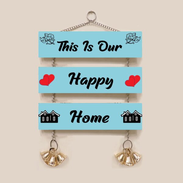 This is our Happy Home Wall Hanging Wall Plaque Home Decoration Wall Canvas Poster For Wall Decoration Wall Canvas Print Canvas Painting For plaques - Art Decoration